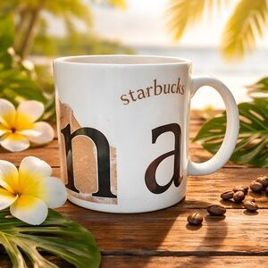 Starbucks 2007 Collectors Series Kona City Mug